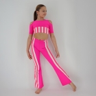 Strój taneczny PINK POWER STRIPE